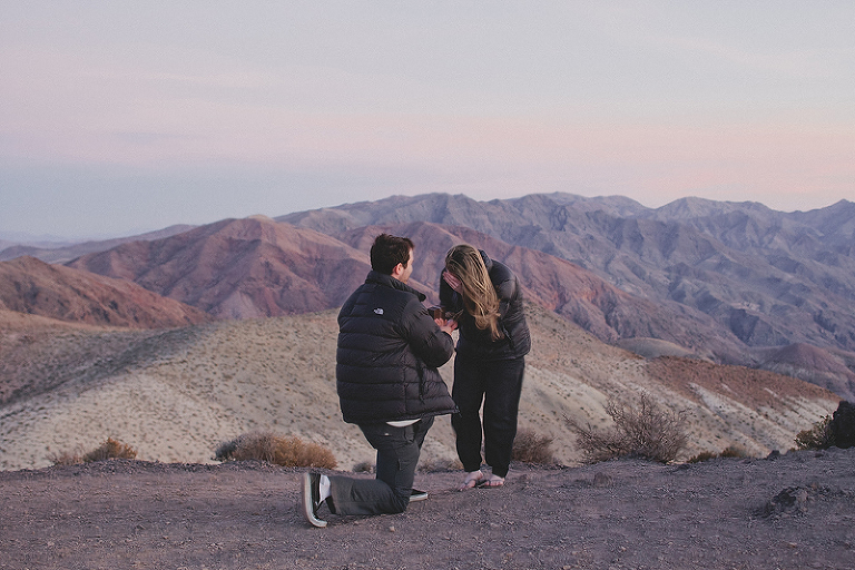 wedding proposal photos death valley national park