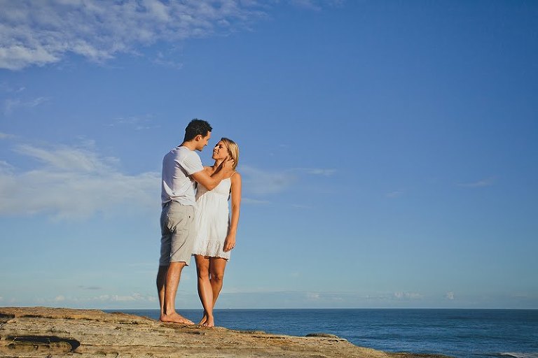 engagement shoot sydney beaches