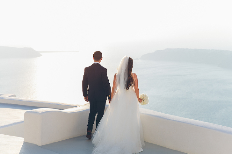 Santorini Destination Wedding – Greek Islands | Elena & Roger - Sydney ...