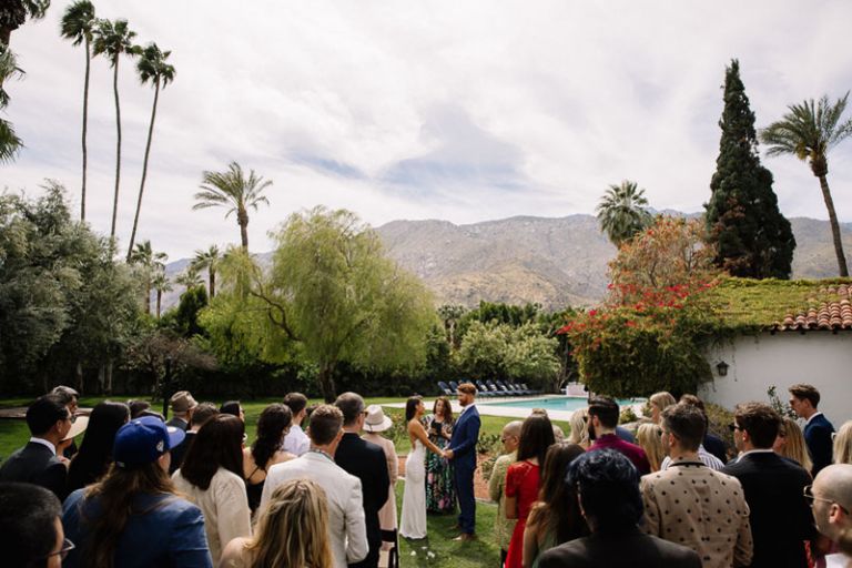 wedding at La Chureya Estate Palm Springs